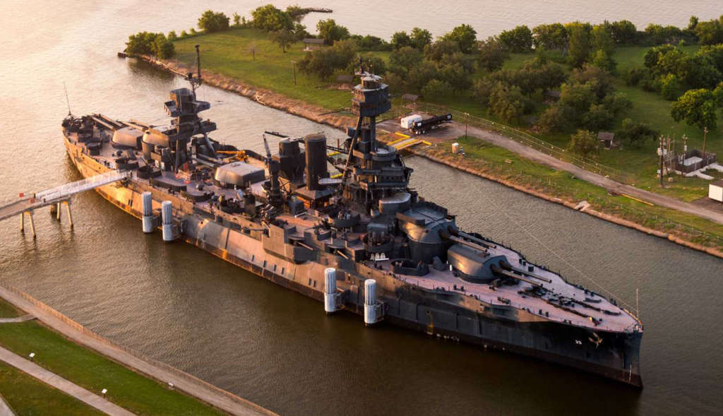USS Texas BB-35 Closed Because Of Leaks